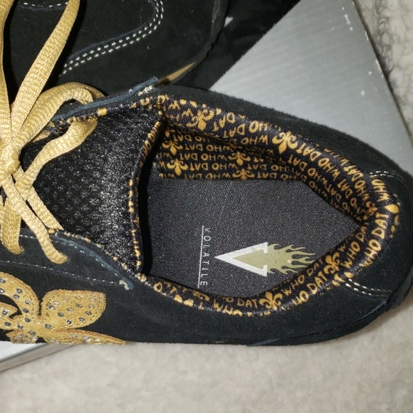 Volatile Shoes New Orleans Saints Fleur De Lis Tennis